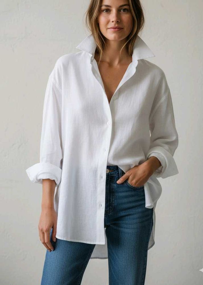 White Oversized Shirt