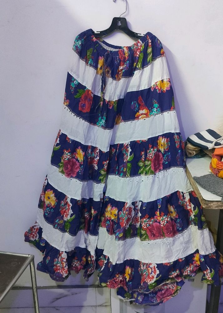 Beautiful Heavy Flairs Long Skirt For Women