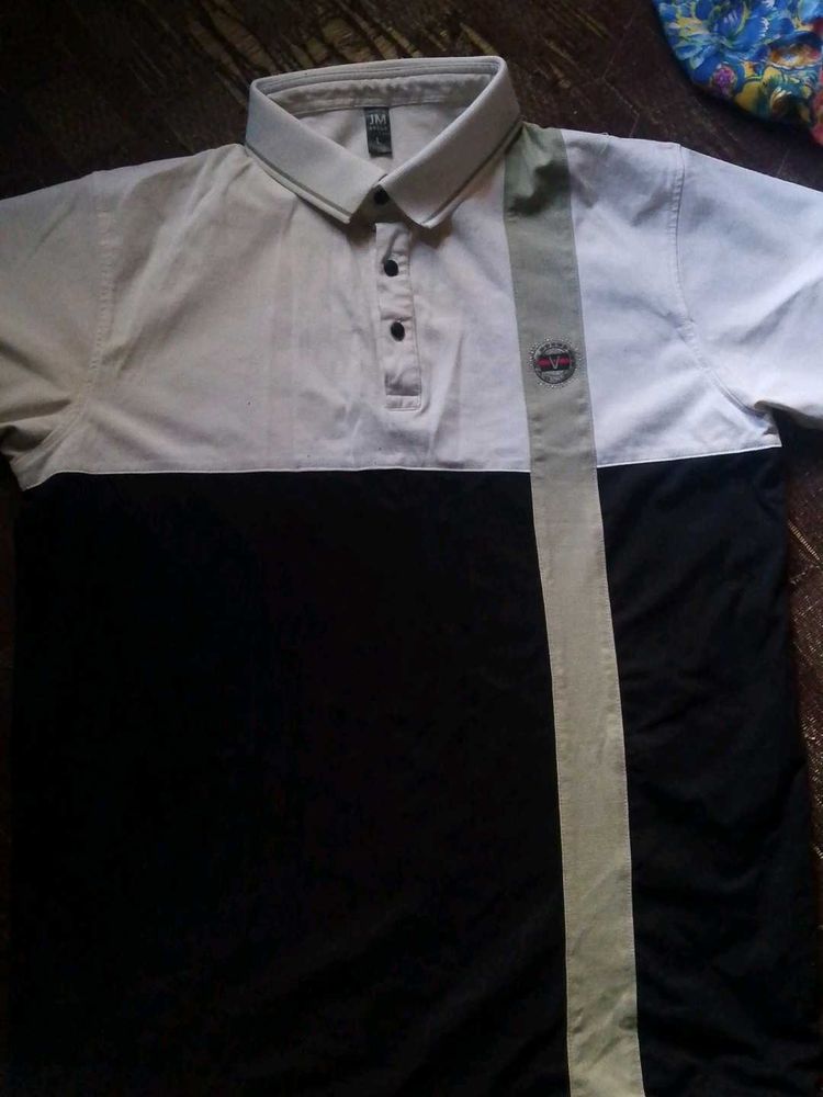 Color Block Polo Shirt