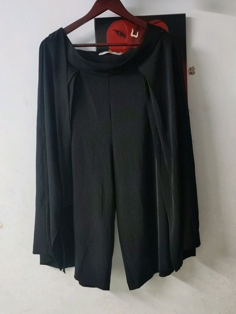 Black Plazzo Style Pant