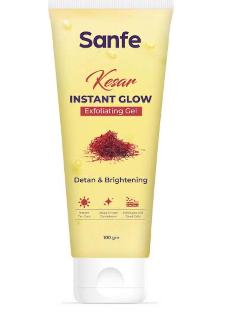 Sanfe Kesar Instant Glow Exfoliating Gel