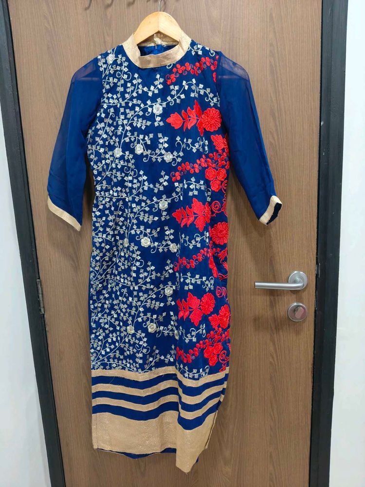 Blue Kurti For Women