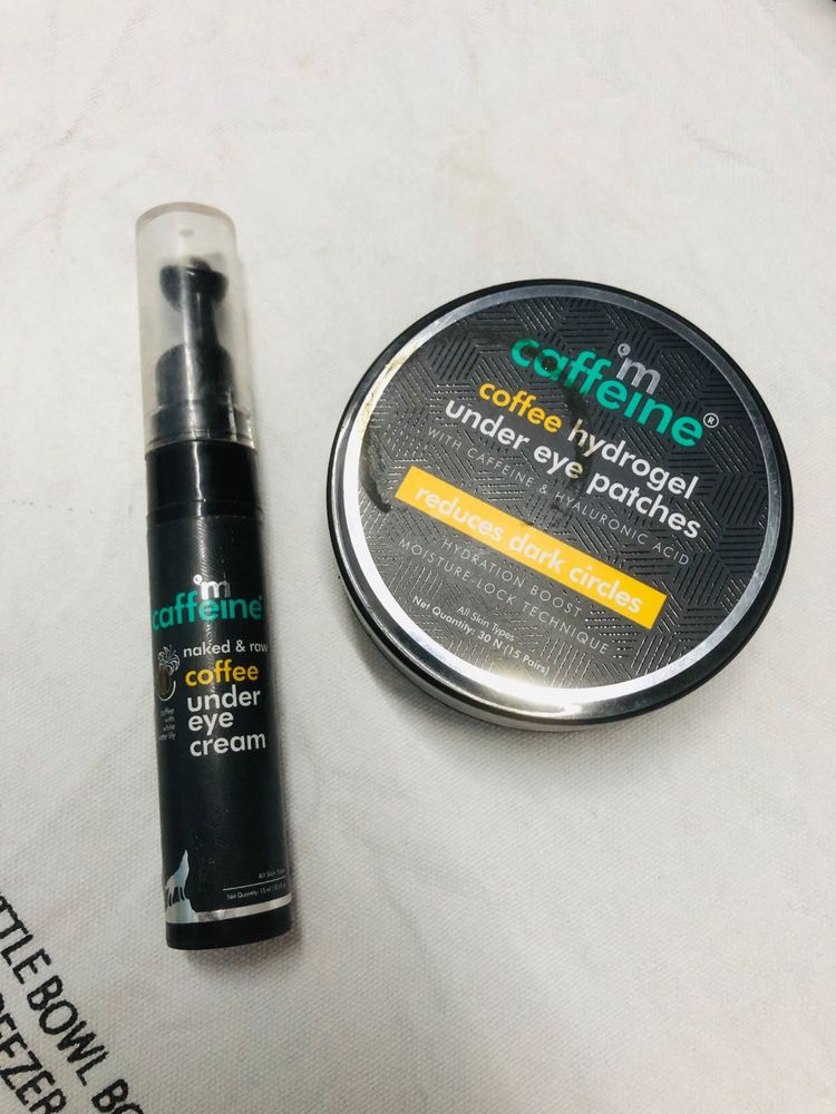 mCaffeine Under Eye Cream &amp; Patches