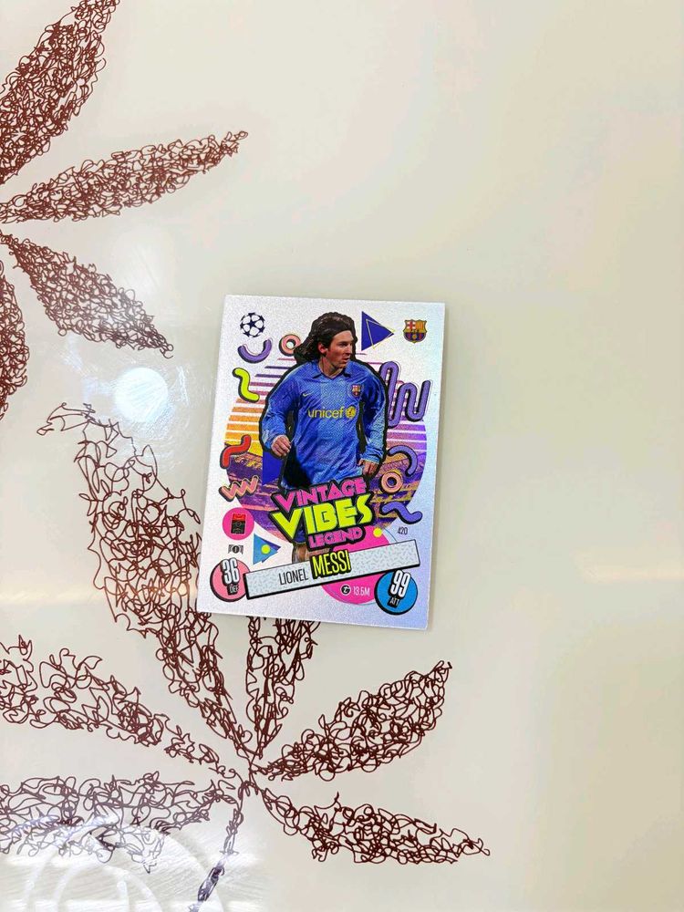 Lionel Messi Vintage Vibes Card