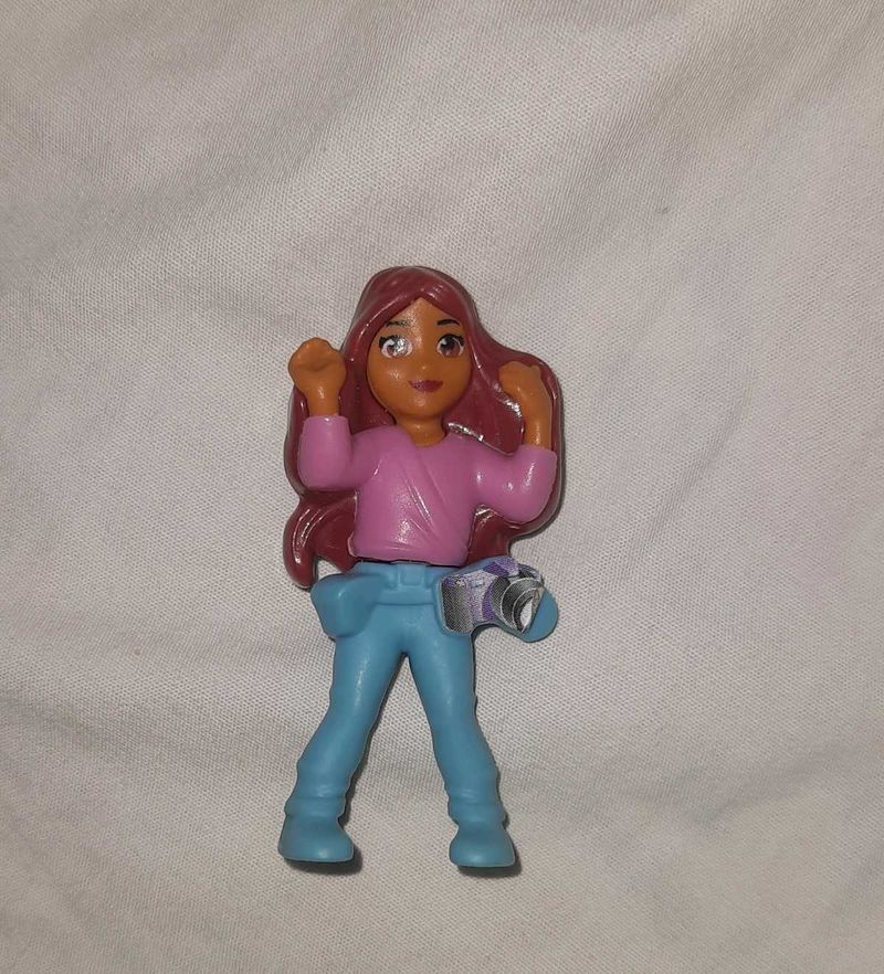 Cutesy Mini Photographer Doll Fugurine