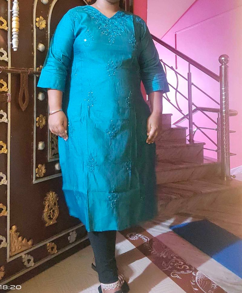Elegant Blue Kurta