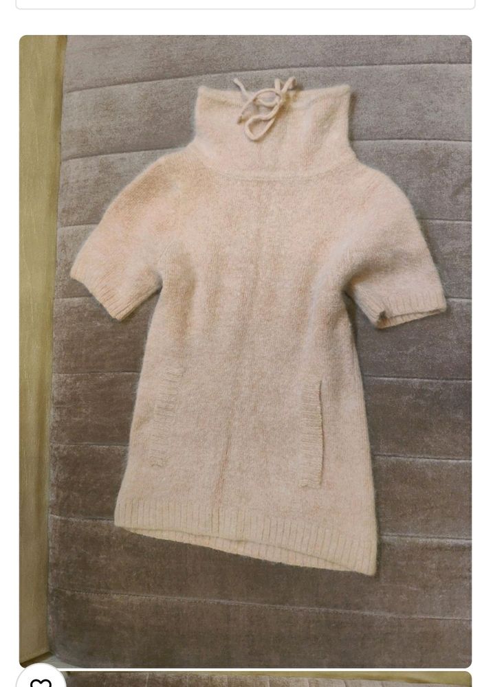 Cozy Knit Tunic Sweater And Slipper