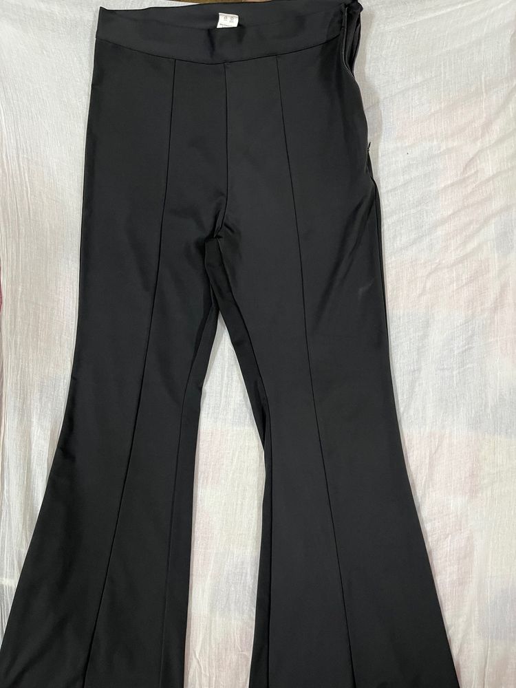 Black Flared Pants