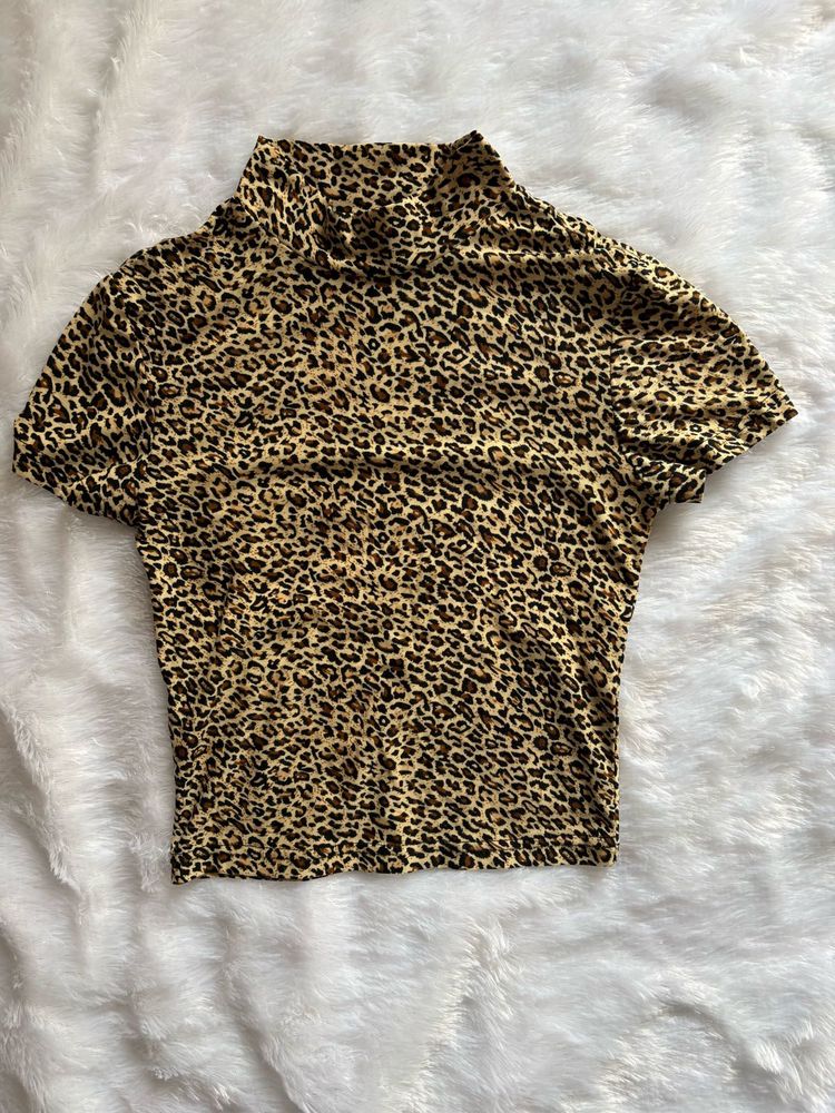 Animal Print Top