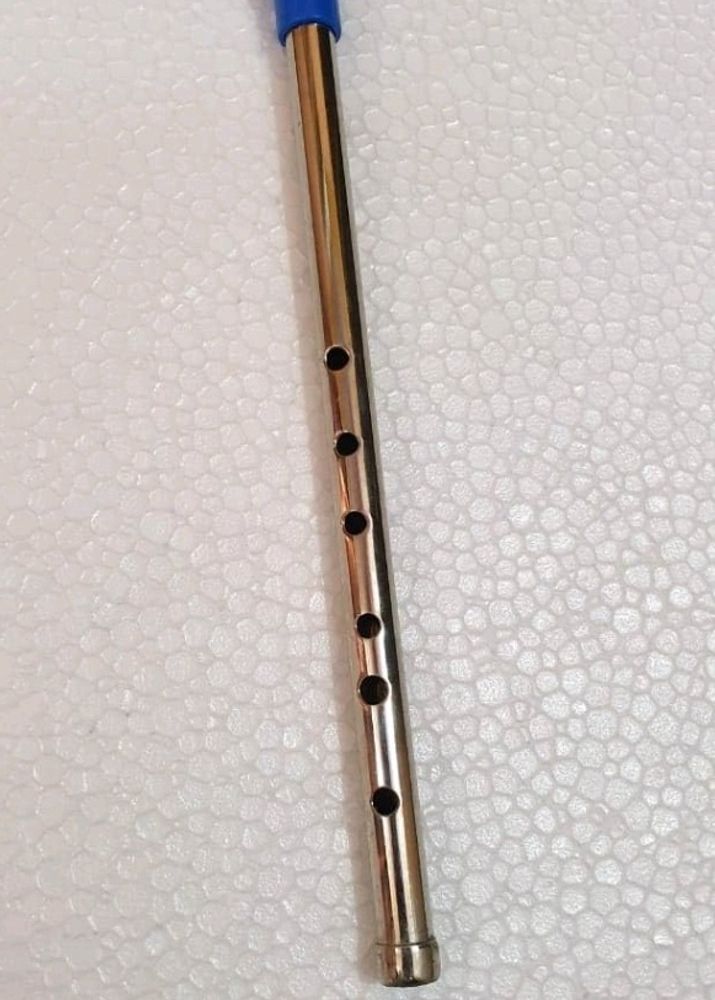 Brass Flute C Sharp With Cover