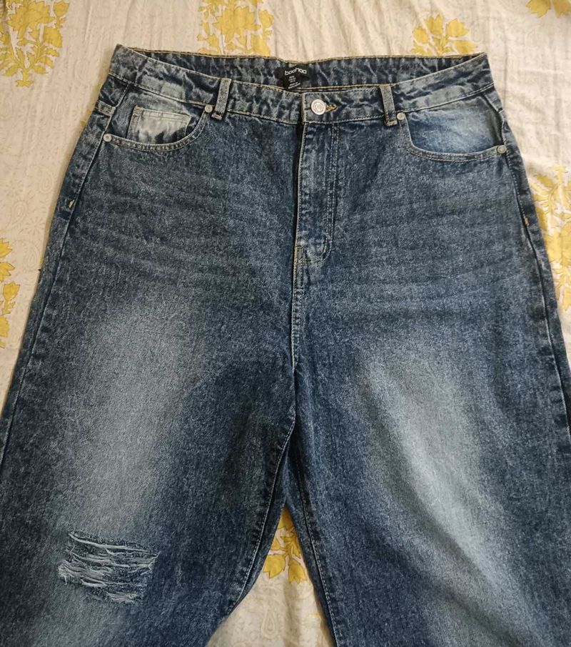 Navy Blue Toned Jeans