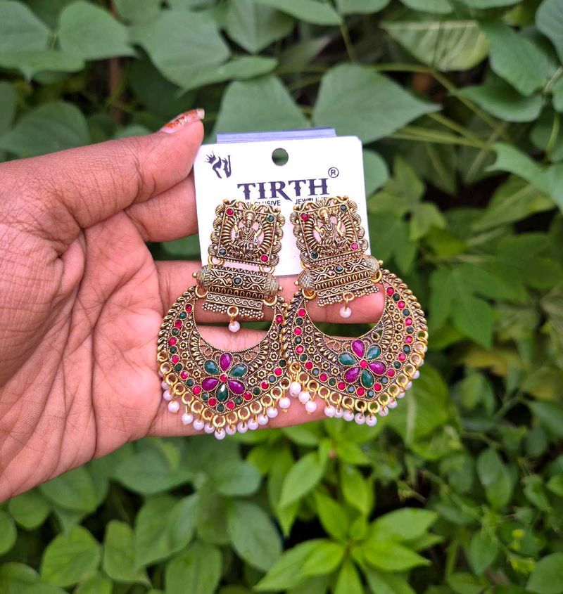 ✨ Antique Temple Jhumkas ✨