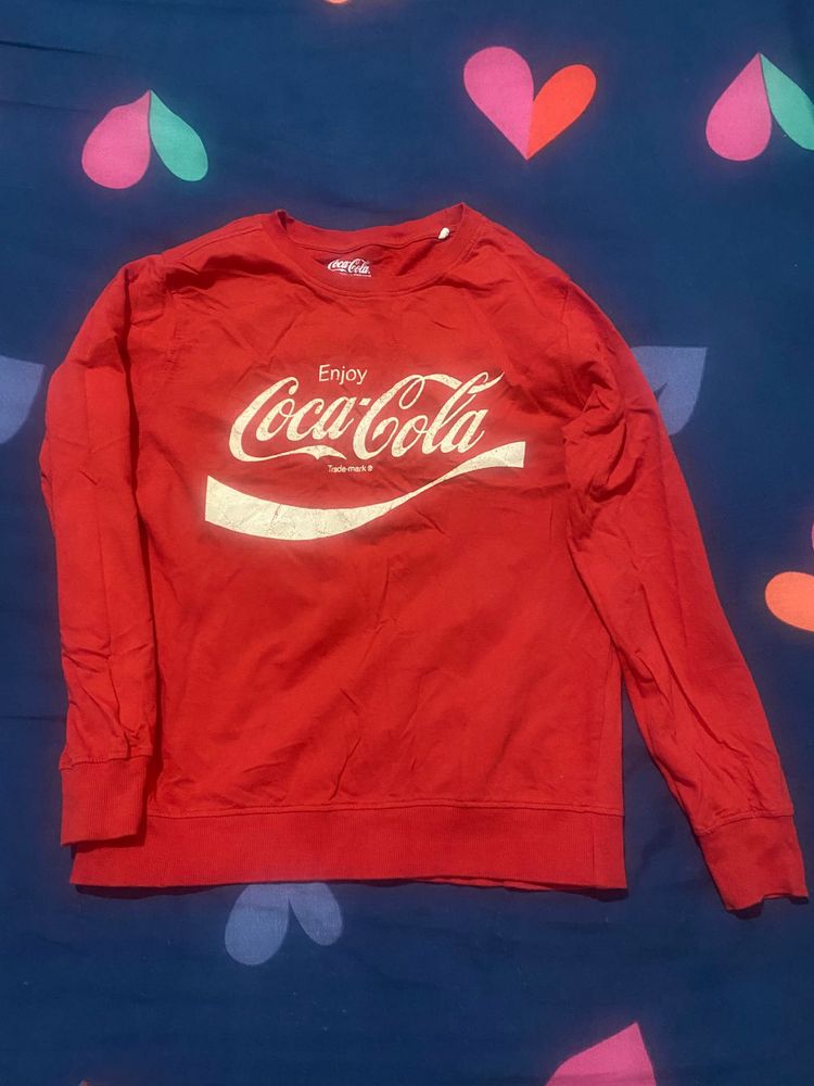 Coca-Cola Red Sweatshirt