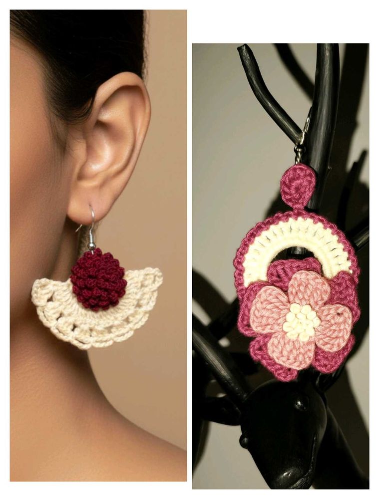 Handmade Crochet Earings