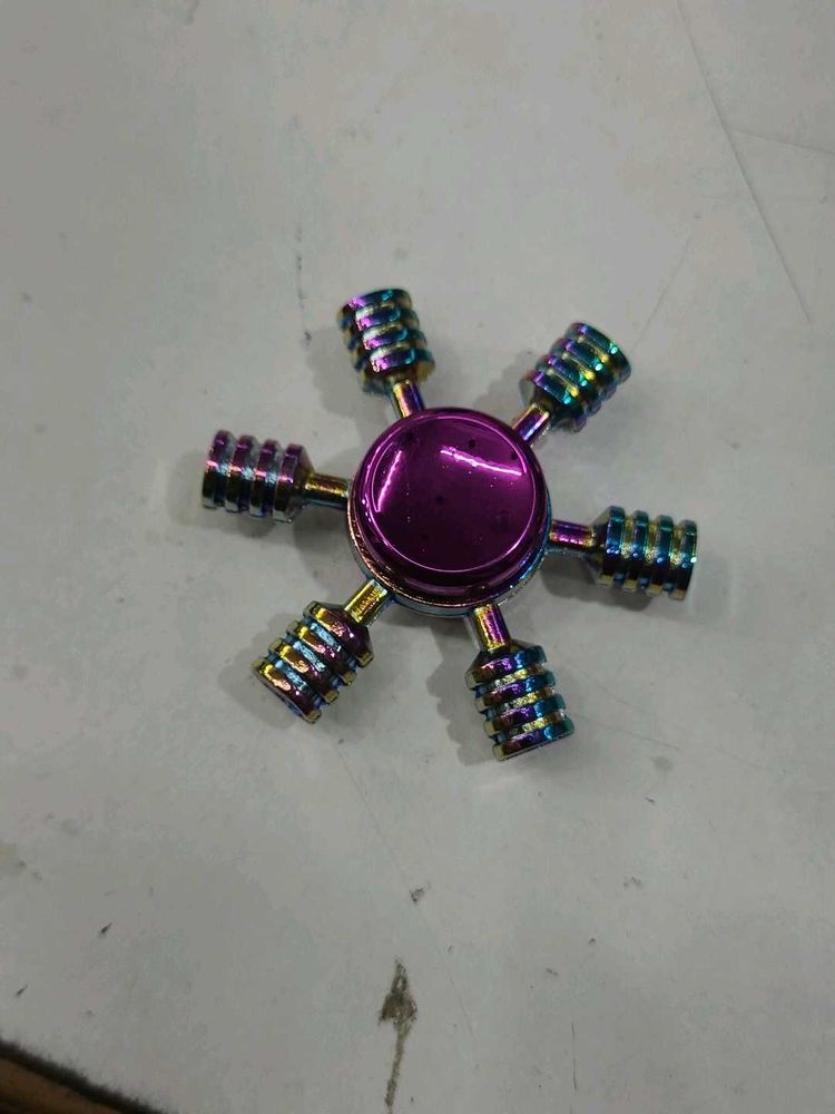 6rm metal toy fidget spinner