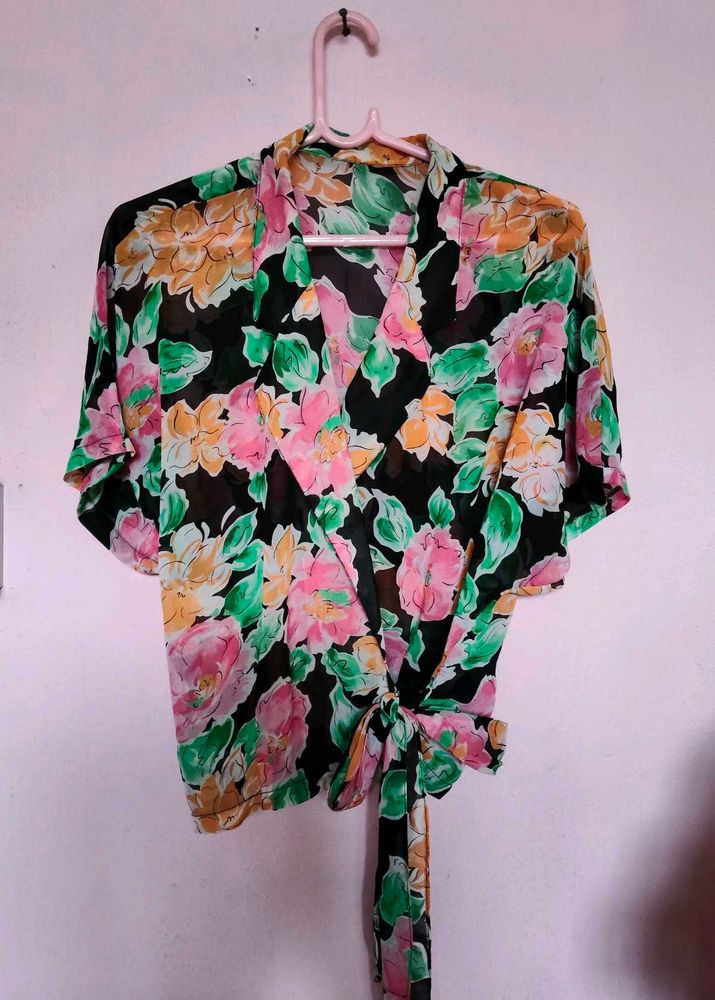 New Korean Wrap Around Top