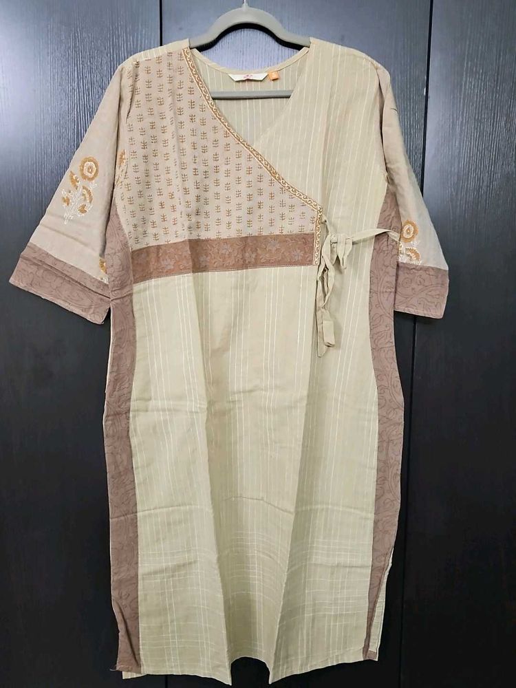 Elegant Beige Kurta