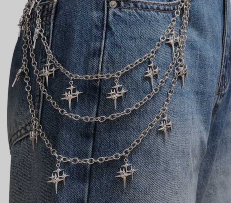 Star Charm Belt Chain