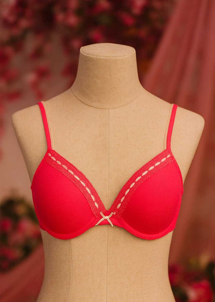 🇳🇿💫💗sale  Rose Pink Lace Trim Bra