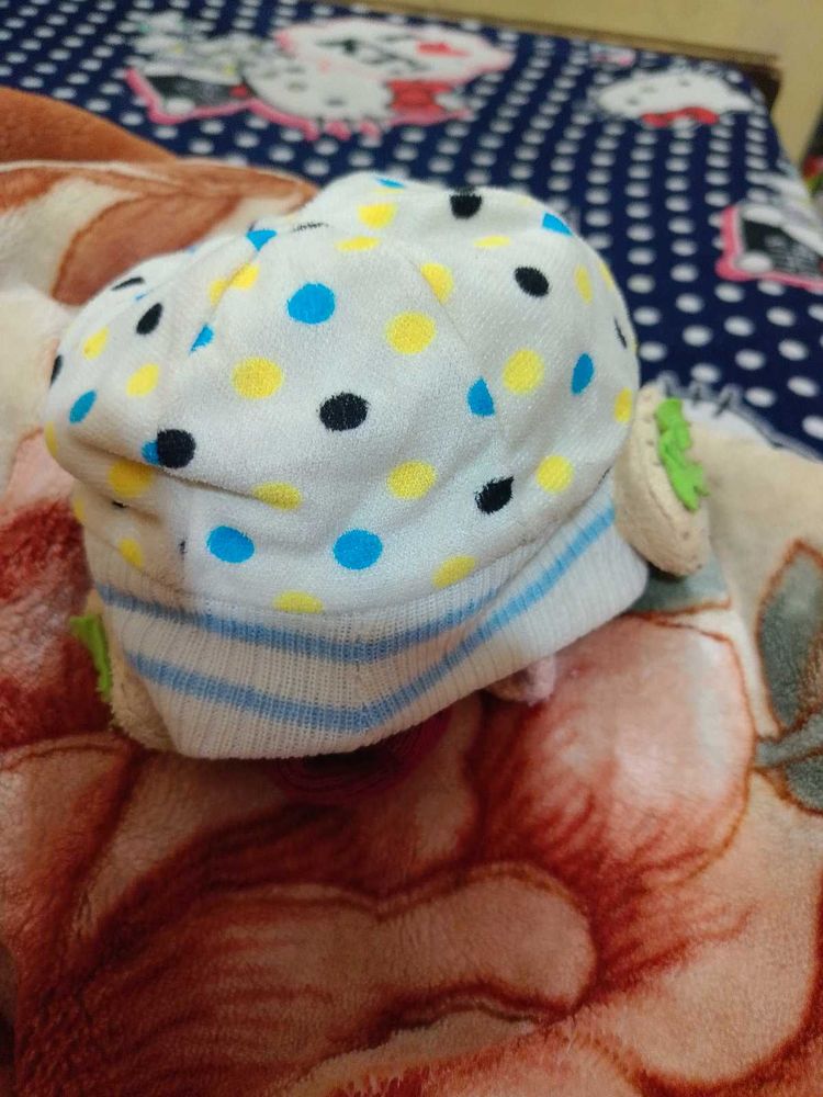White Woolen Cap