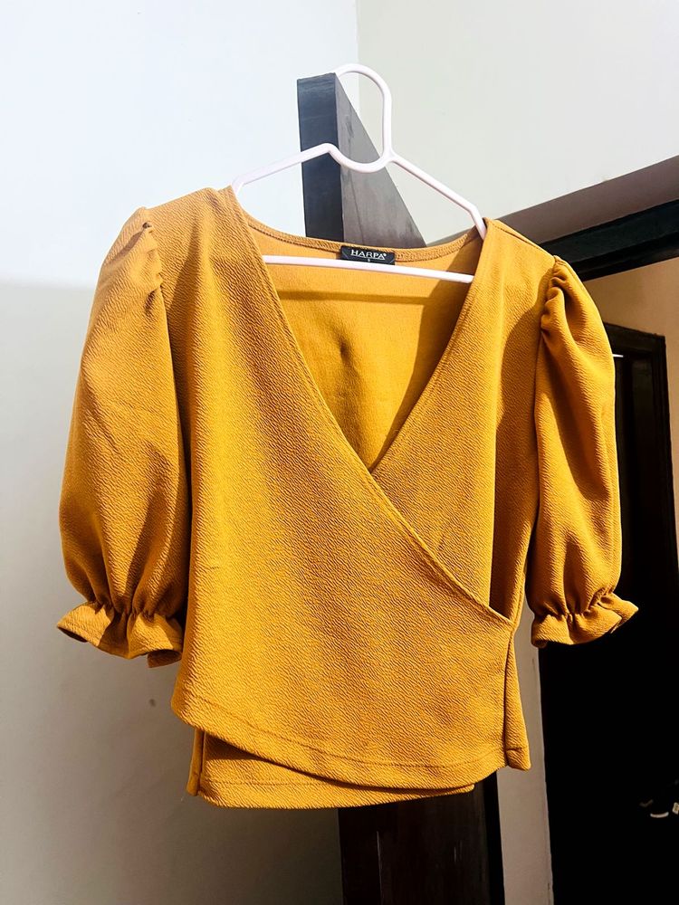 Mustard Classic Top