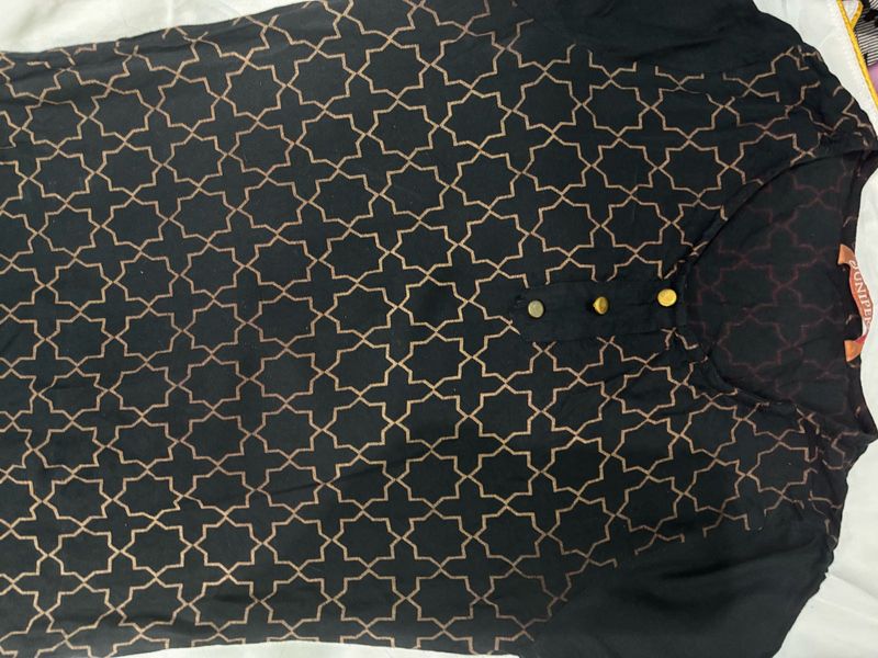 Geometric Print Kurti