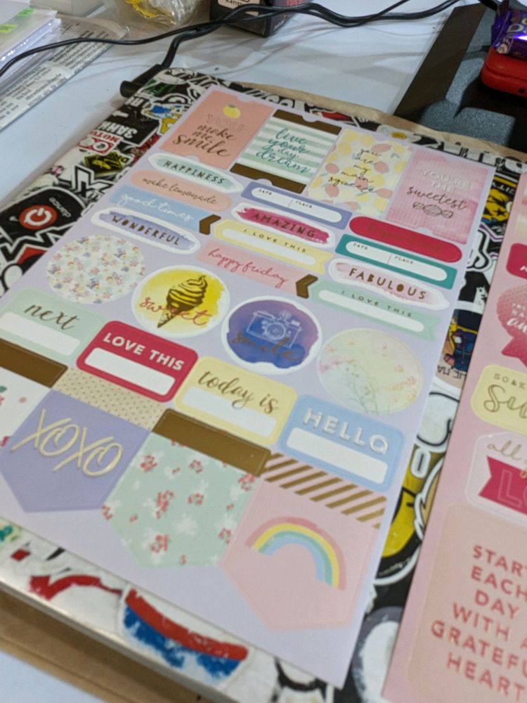 2 Sheet Of Stickers 💌