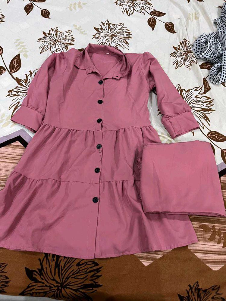 Pink Colour Coords Set For Women