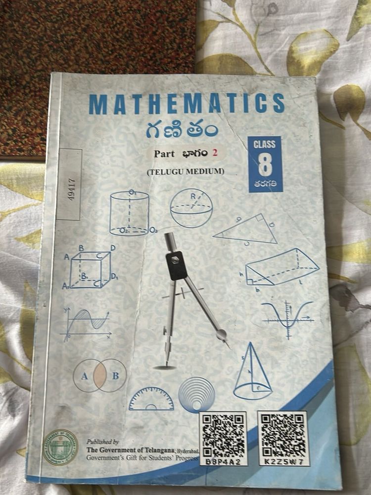 Class 8 Mathematics Book