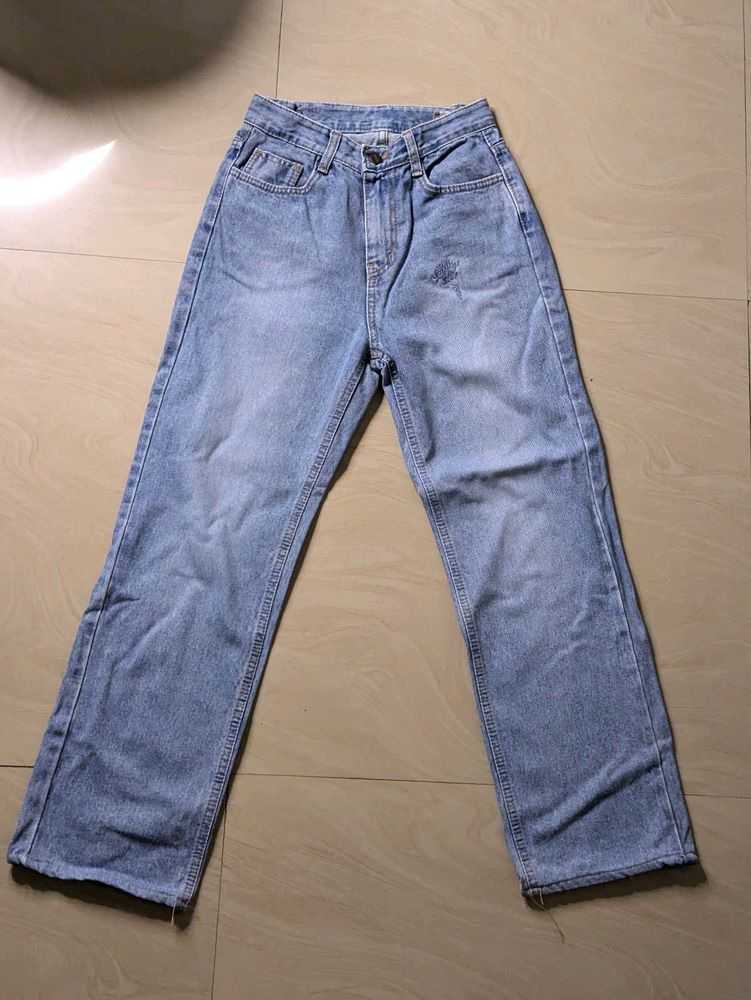 Light Wash Denim Jeans
