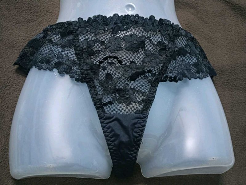 Black Lace Panties 32, 34