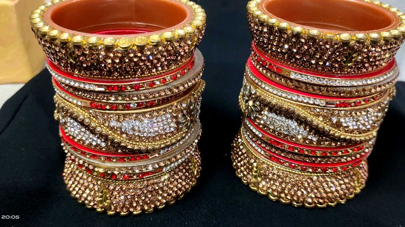 Elegant Bridal Bangle Set