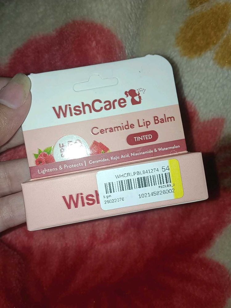 Wishcare  Ceramide Tinted Lip Balm Spf 50 PA +++
