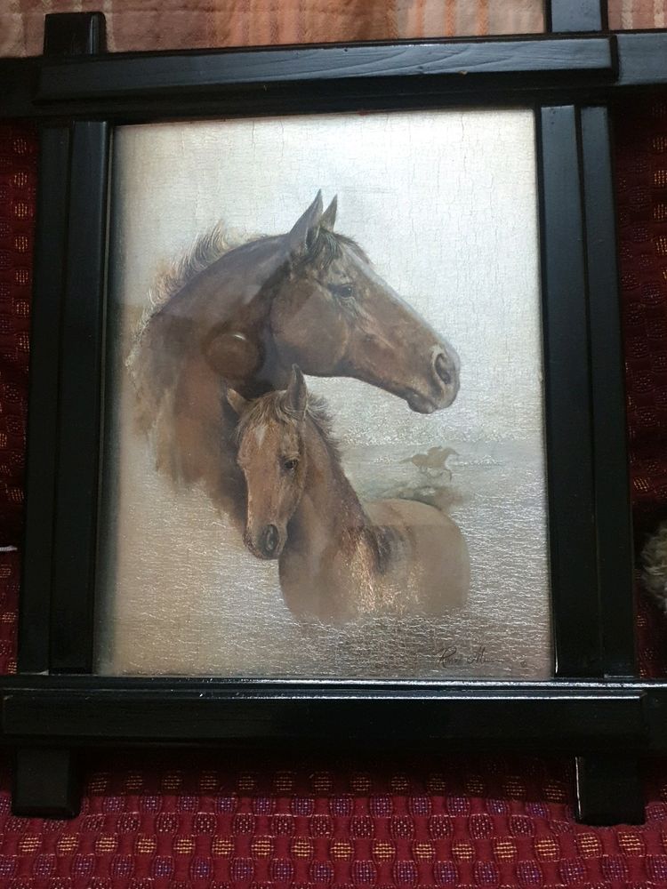 Horse And Pony Portrait