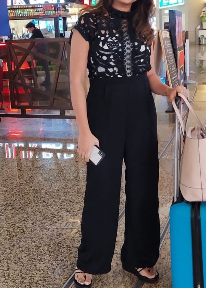 SHEIN Sexy Black jumpsuit