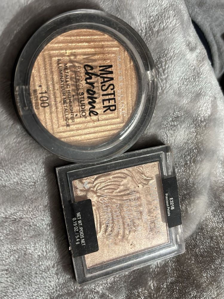 Maybelline &amp; Wet n Wild Highlighters