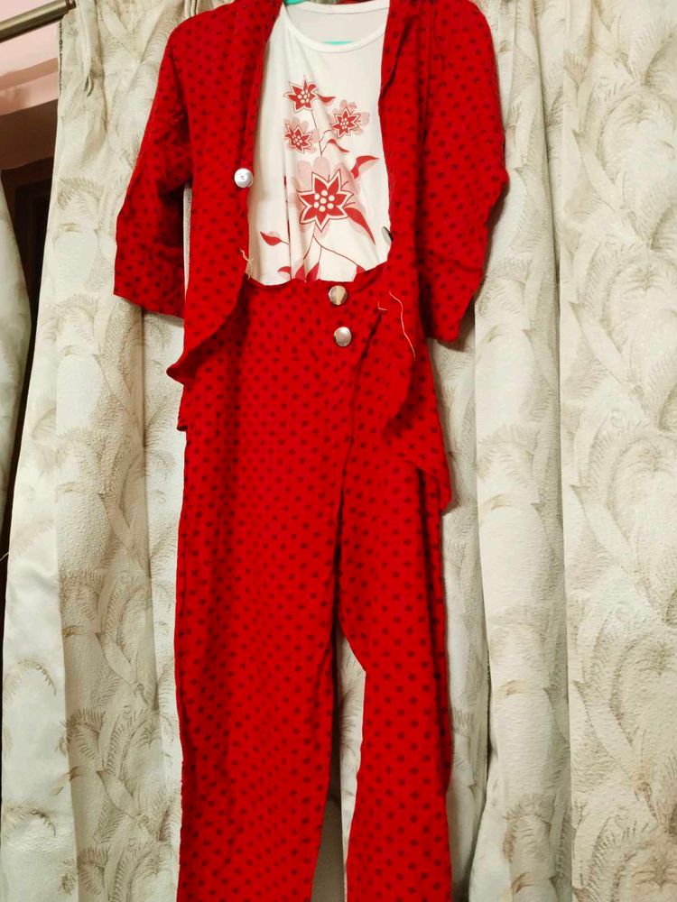 Girls 3 piece Casual Dress
