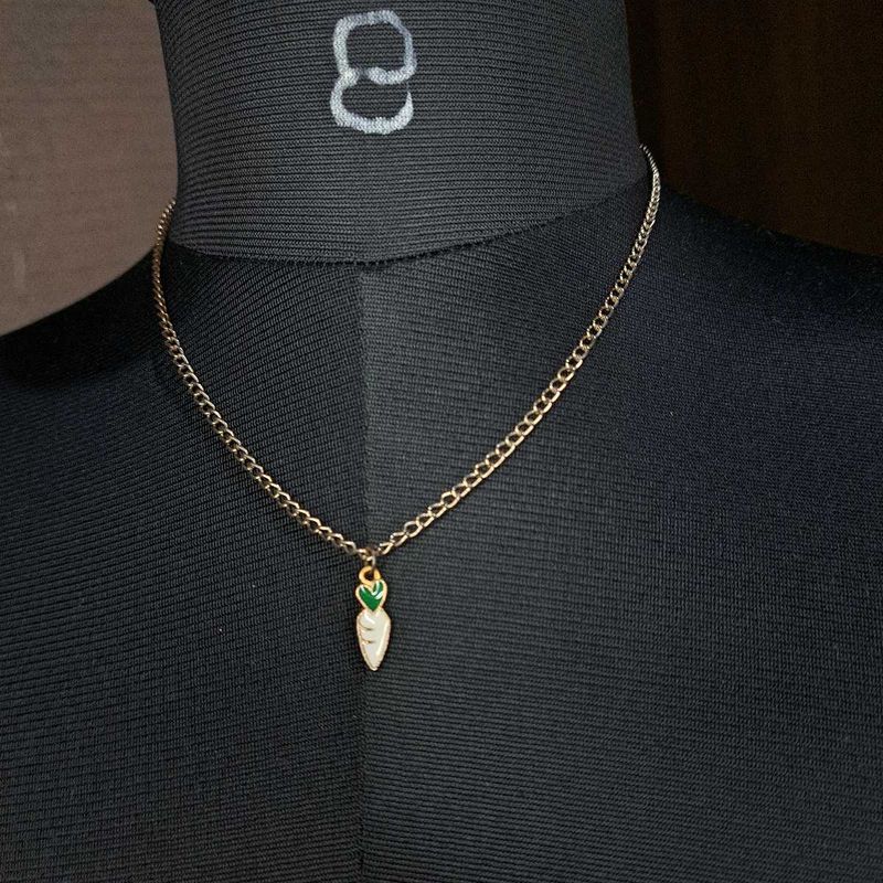 Carrot Charm Necklace
