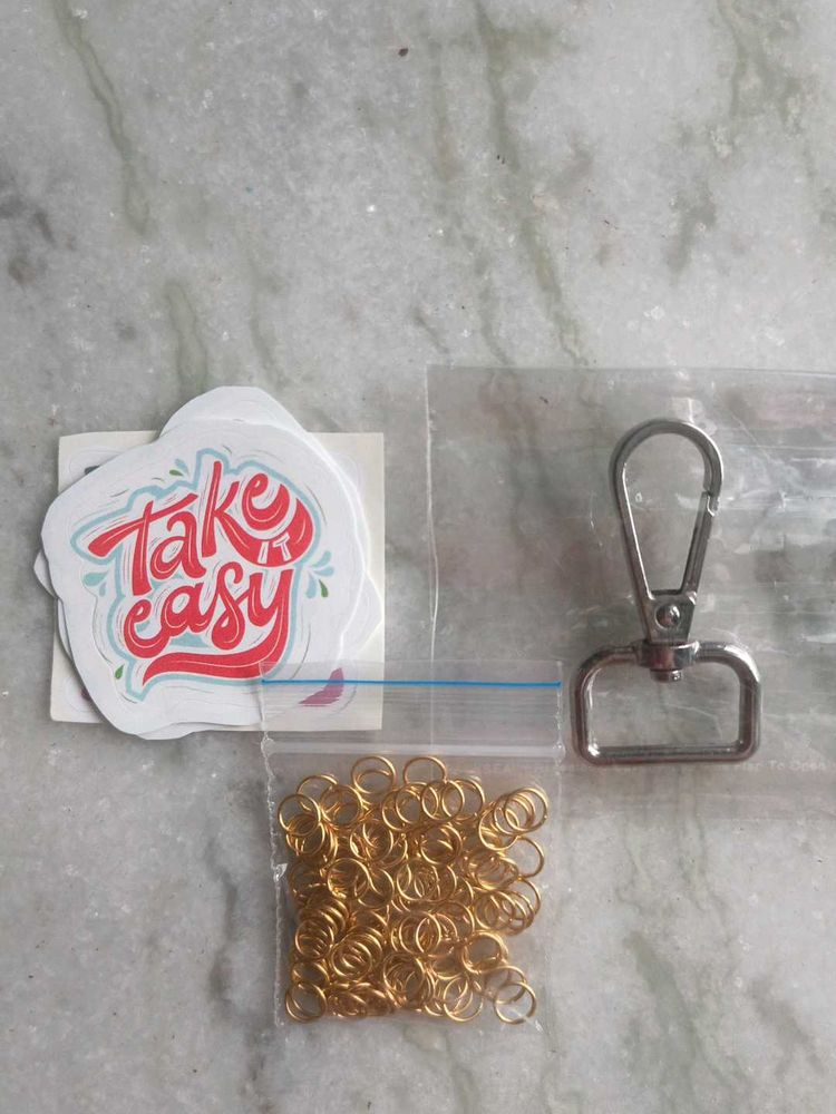 Jump Rings And Metal Hook ❤️💥