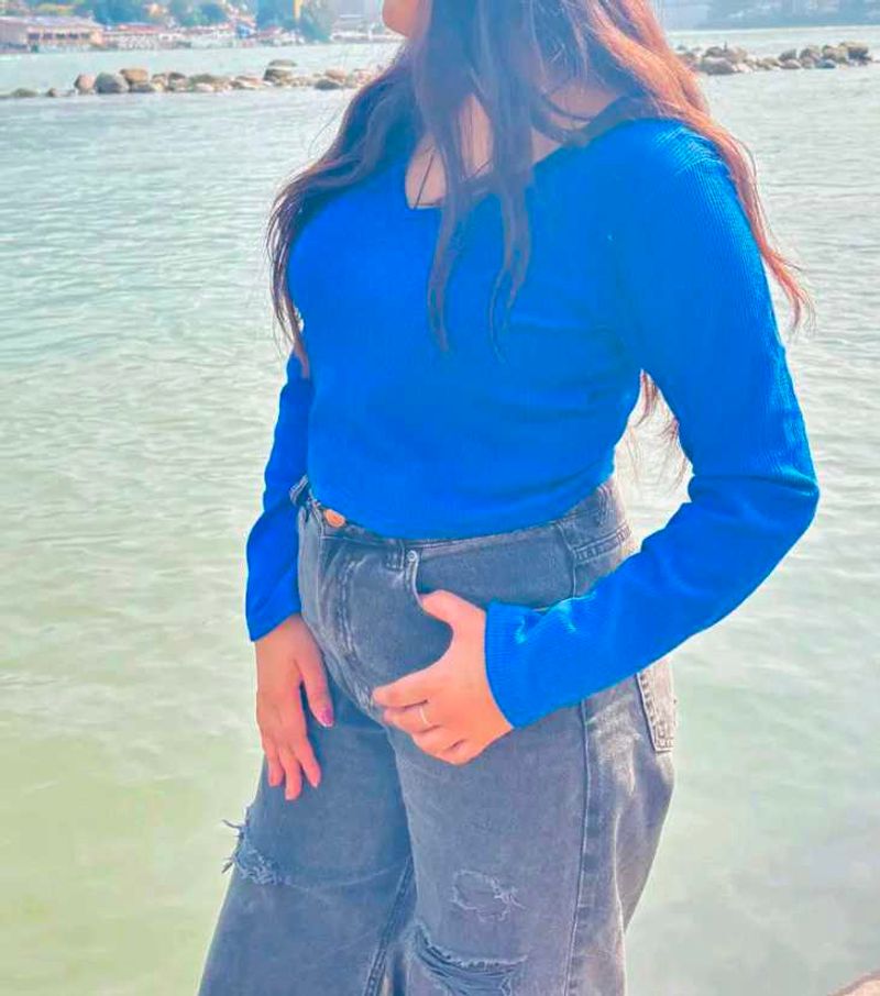 Rich Blue💙 Crop Top