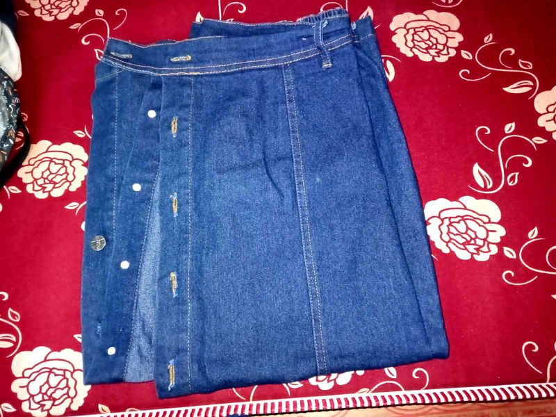 Denim Skirt