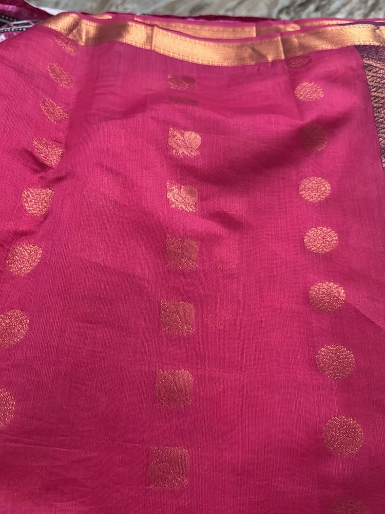 Pretty Pink Saree