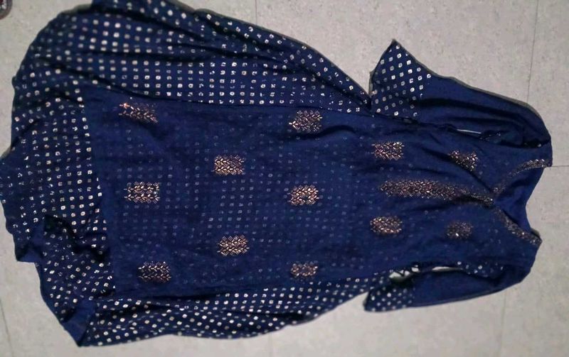 Navy Blue Colour Dress Georgus Beautiful Dres
