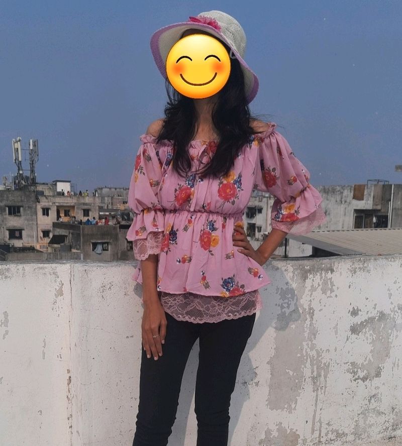 Flower Design Top