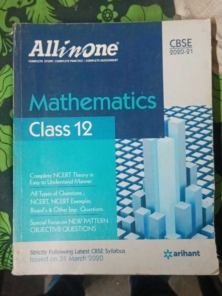 12 Class Mathematics CBSE All.In One