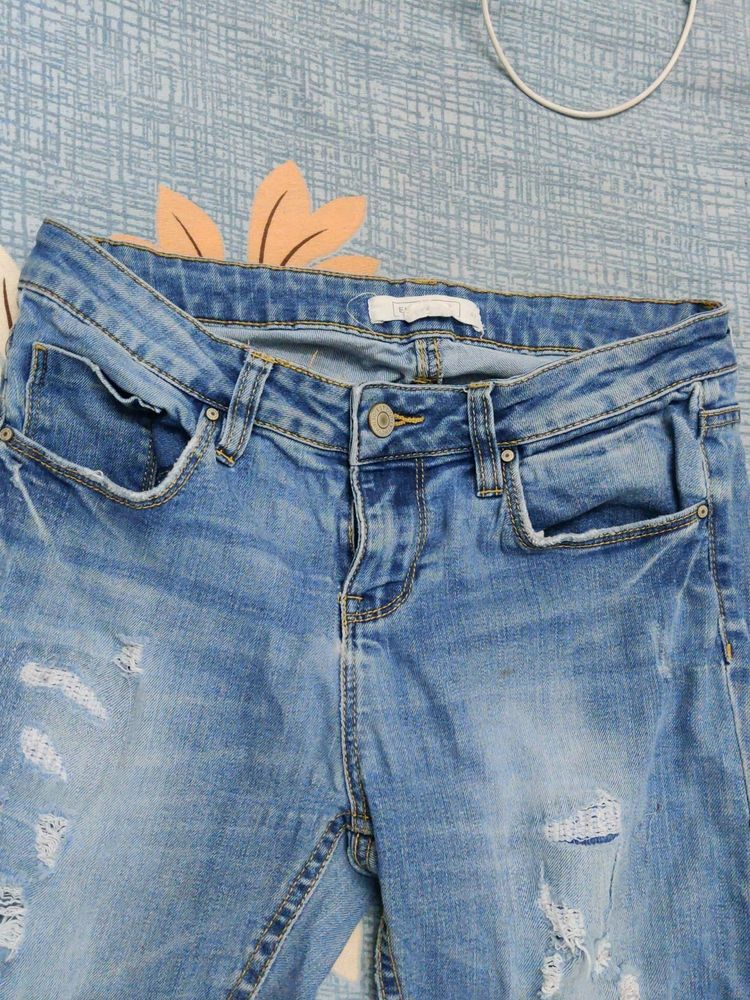Distressed Jeans