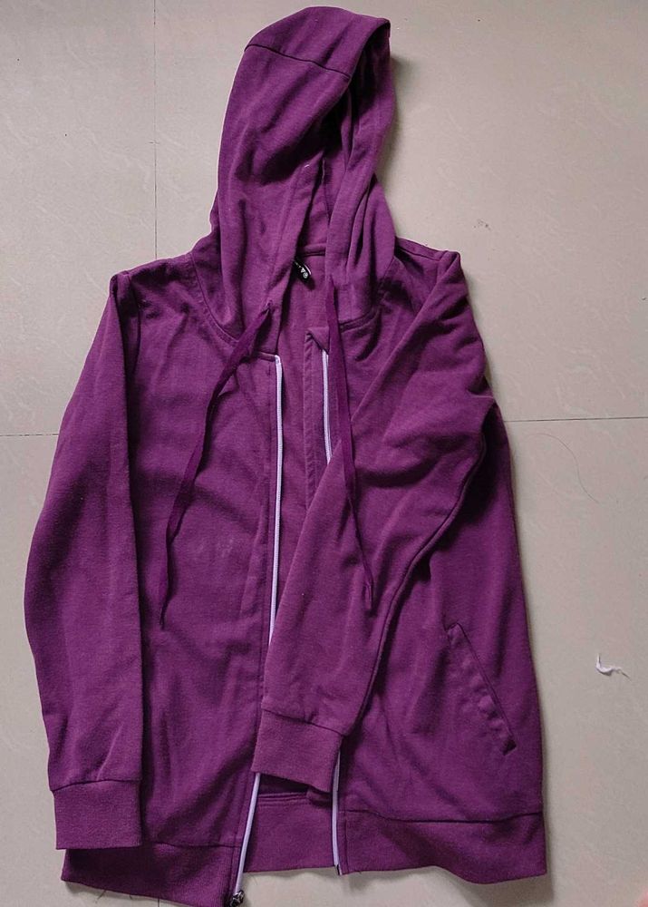 Purple jacket with FREEGIFT