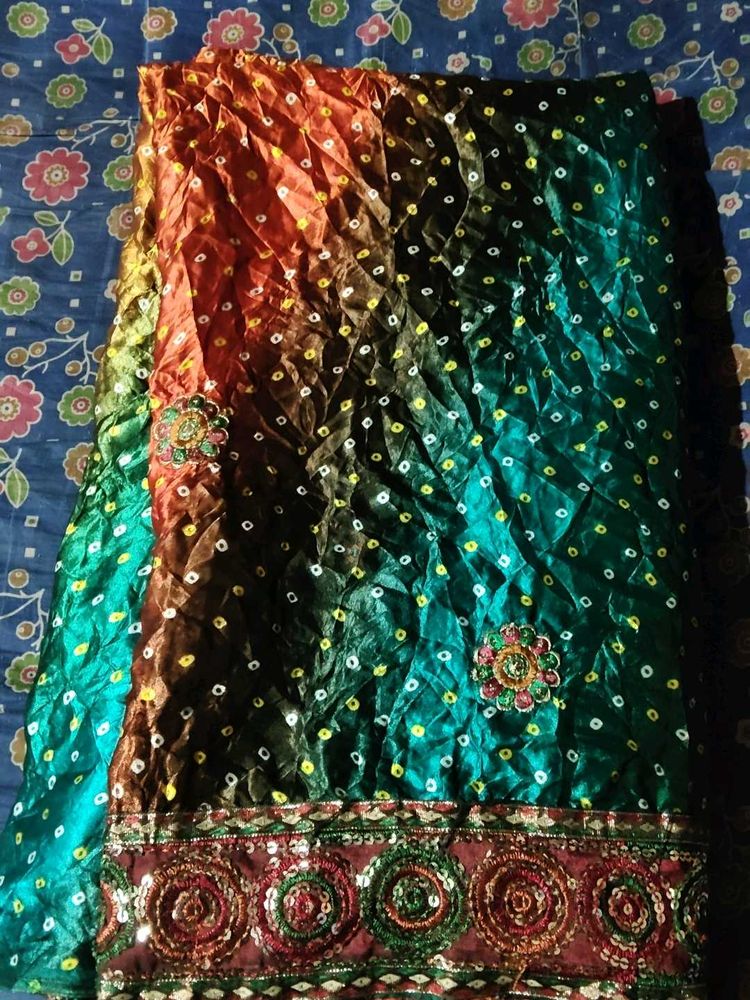 Beautiful Multicolour Printing Saree