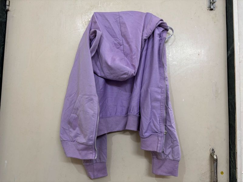 Lavender Zip Jacket