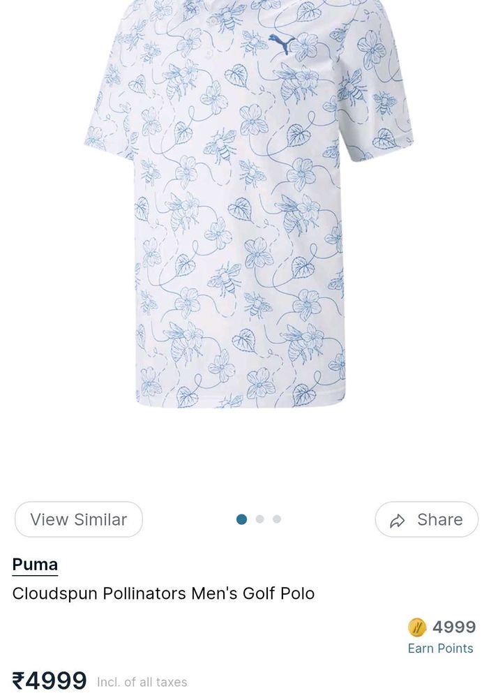 Puma Golf Polo (M SIZE)